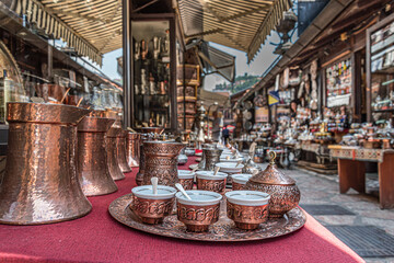 Set for Bosnian coffee