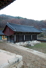 Fototapeta na wymiar South Korea Daeseungsa Buddhist Temple