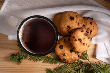 aerial autumn still life