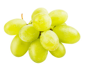 Grape isolated on white background with clipping path