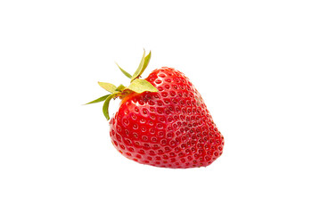 ripe beautiful strawberry
