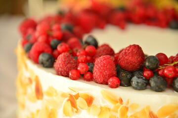 Beautiful flavors of sweet fruit