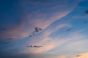 Colorful cloud and sky background