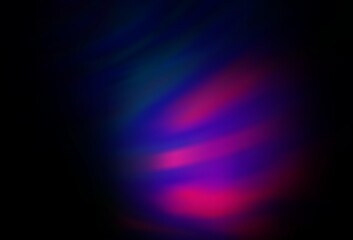 Dark Pink, Blue vector blurred and colored pattern.