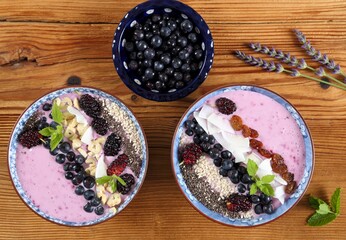 Smoothie bowl.