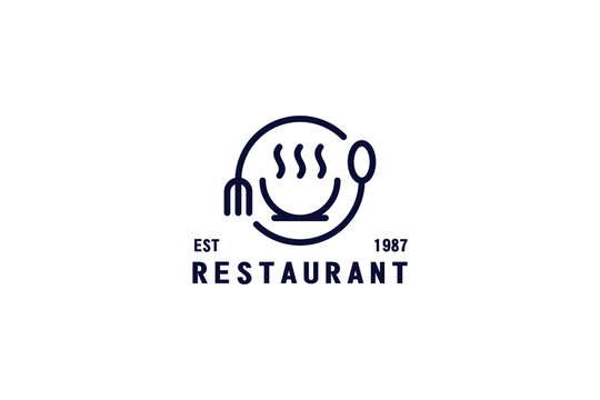 Vintage Restaurant Logo