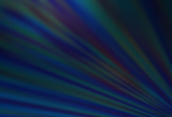 Dark BLUE vector background with straight lines.