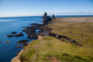 Londrangar in the Snaefellsness Peninsula in Iceland