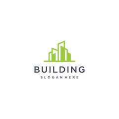 Fototapeta premium Building Logo Vector Design Template