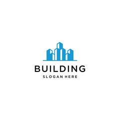 Fototapeta premium Building Logo Vector Design Template
