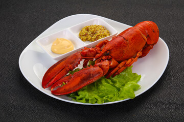 Luxury Lobster with sauce