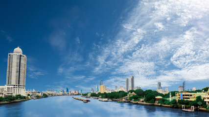 panoramic view of bangkok