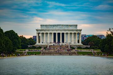 Lincoln Memorial across the Reflecting Pool