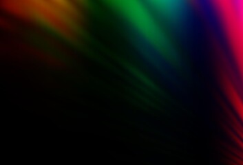 Dark Multicolor, Rainbow vector backdrop with long lines.