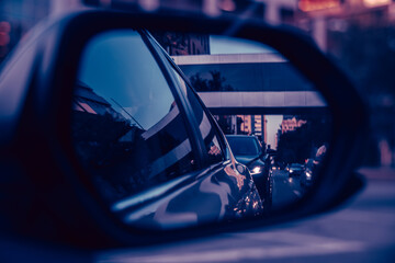 car side mirror