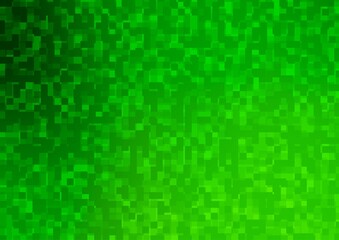Light Green vector pattern in square style.