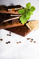 coffee beans and cinnamon