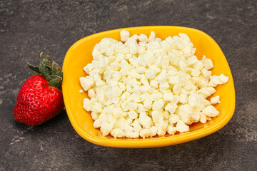 Dietary food - grain cottage cheese