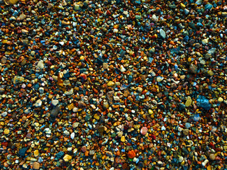 abstract background of colorful stones