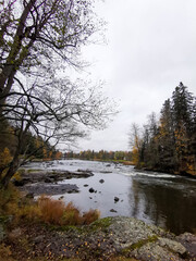 river in winter