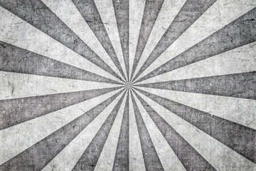 Gray sunburst retro abstract background.Vintage old design texture.