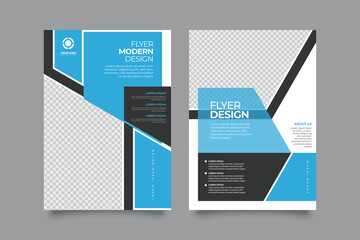 Template vector design for Brochure, Annual Report, Magazine, Poster, Corporate Presentation, Portfolio, Flyer, layout modern