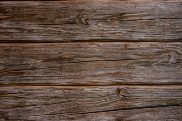 Fototapeta na wymiar Closeup brown wood texture background top view.