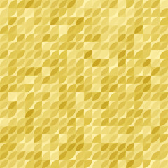 Seamless background with random golden elements. Abstract ornament. Dotted abstract pattern