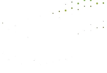 Light Green, Yellow vector texture with disks.