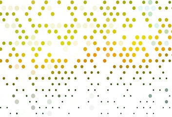 Light Green, Yellow vector template with circles.