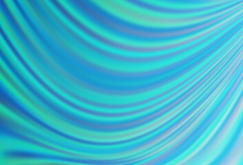 Light BLUE vector template with lava shapes.