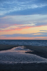Sonnenuntergang am Strand