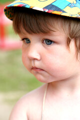 portrait of a little girl