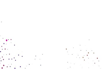 Light Multicolor, Rainbow vector pattern with symbol of cards.