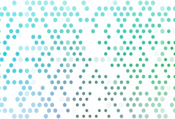 Light Blue, Green vector layout with circle shapes.