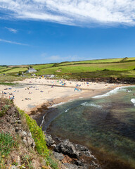 Poldhu Cove Cornwall England UK