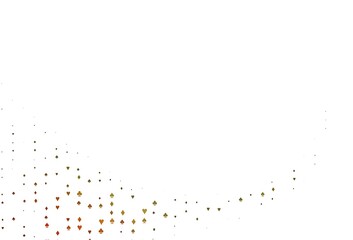 Light Green, Yellow vector cover with symbols of gamble.