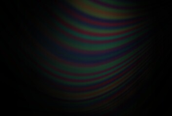 Dark Silver, Gray vector template with lava shapes.