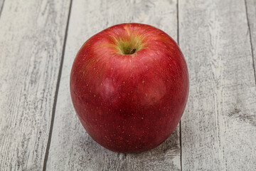 Red sweet tasty apple fruit