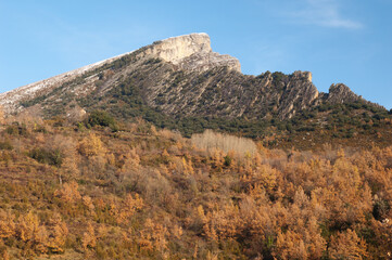Obraz premium The Vio valley and Mondoto peak in the Pyrenees. Huesca. Aragon. Spain.