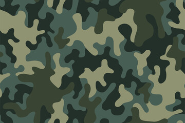 Full seamless camouflage texture skin pattern vector for military textile. Usable for Jacket Pants Shirt and Shorts. Army camo masking design for hunting fabric print and wallpaper. 