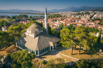 Aslan Pasha Mosque in Ioannina (Yannena) on the shore of Lake Pamvotis in Epirus, Greece