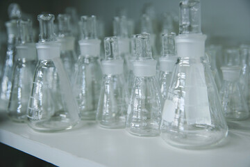 laboratory test tubes