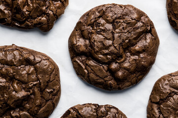 Chocolate Brownie Cookies