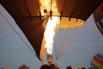 Obraz premium Hot air balloon