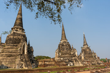 Fototapeta premium Ayutthaya Historic Park, Thailand