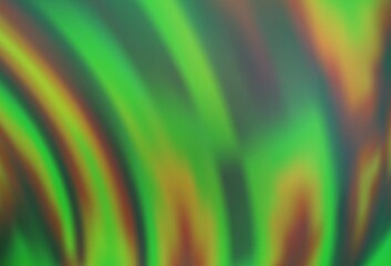 Light Green, Yellow vector pattern with bent ribbons.