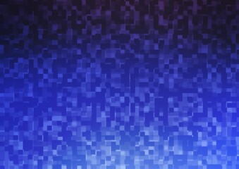 Light BLUE vector cover in polygonal style.