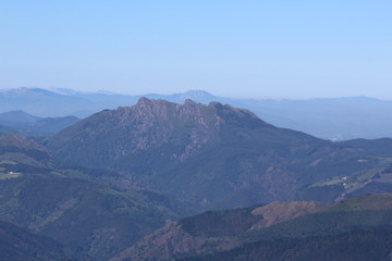 Fototapeta premium Le pic de la montagne