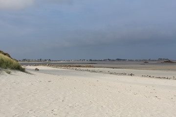 plage, marée basse